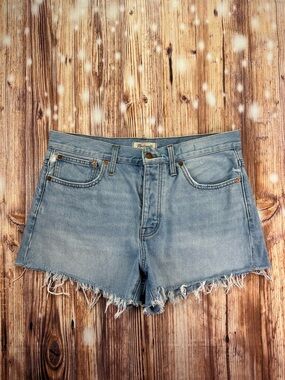 Madewell Relaxed Denim Shorts  Light Wash
Size 29